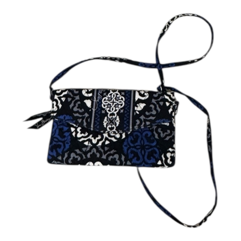 Vera Bradley Black and Blue Crossbody Bag